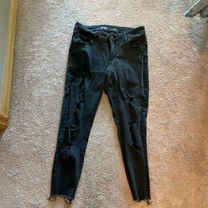 Old Navy Rockstar ripped jeans size 12 R
